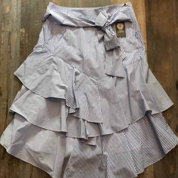 NWT Vince Camuto asymmetrical midi skirt - Picture 5 of 13
